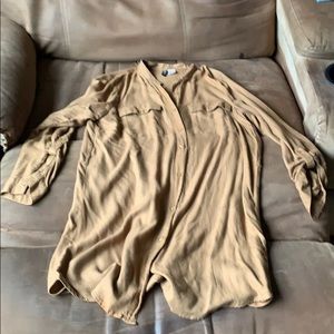 Tan/sand tee shirt dress